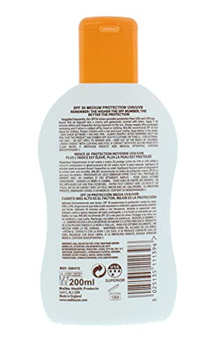 Malibu Sun Lotion SPF20 Medium Protection 200ml - Sun Protection at MyPerfumeShop by Malibu