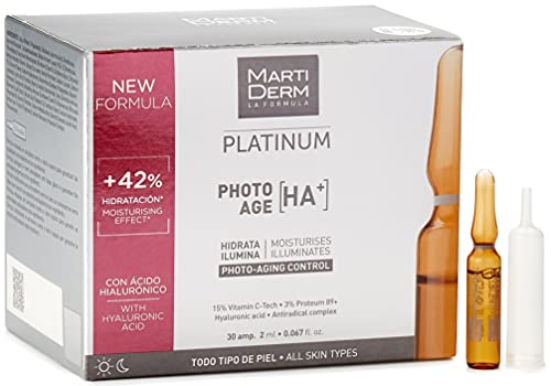 Martiderm Platinum Photo Age Ampoules 2ml x 30 (This includes: 30 x 2ml Ampoules) - Anti-Ageing Serum at MyPerfumeShop by Martiderm