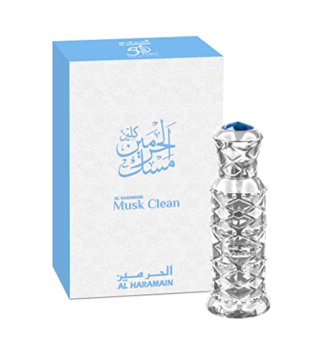 Al Haramain Musk Clean Perfume Oil 12ml - Perfume Oils at MyPerfumeShop by Al Haramain