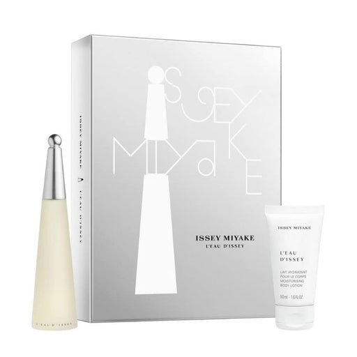 Issey Miyake L'eau d'Issey Gift Set 50ml EDT + 50ml Body Lotion - For Her at MyPerfumeShop by Issey Miyake