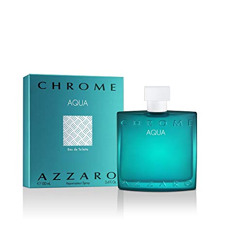 Azzaro Chrome Aqua Eau De Toilette 100ml - Perfume & Cologne at MyPerfumeShop by Azzaro