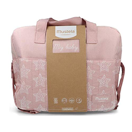 Mustela Pink Stroller Bag Gift Set 5 Pieces - Bath & Body at MyPerfumeShop by Mustela