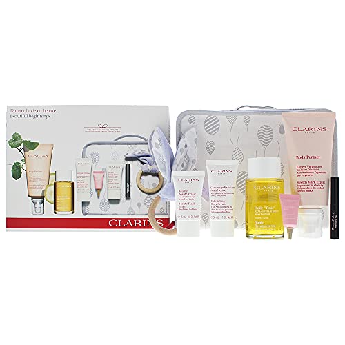 clarins body care pregnancy set 175 ml 100 ml 30 ml 15 ml 3 ml 3 ml 3 ml - Sets & Kits at MyPerfumeShop by Clarins