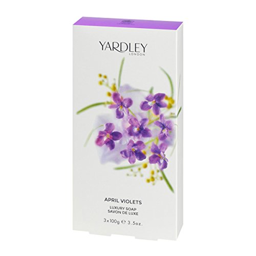 Yardley London April Violets by Yardley Luxury Soap 100g - Bath & Shower at MyPerfumeShop by Yardley London