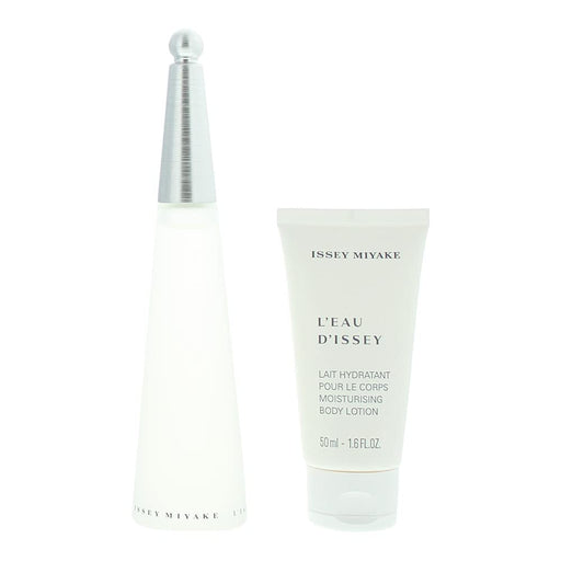 Issey Miyake L'eau d'Issey Gift Set 50ml EDT + 50ml Body Lotion - For Her at MyPerfumeShop by Issey Miyake