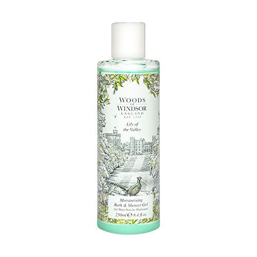 Woods Of Windsor Lily Of The Valley Bath & Shower Gel 250ml - Bath & Shower at MyPerfumeShop by Woods Of Windsor