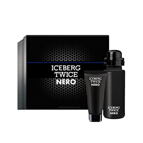 Iceberg Twice Nero Gift Set 125ml EDT + 100ml Shower Gel - Eau de Toilette at MyPerfumeShop by Iceberg