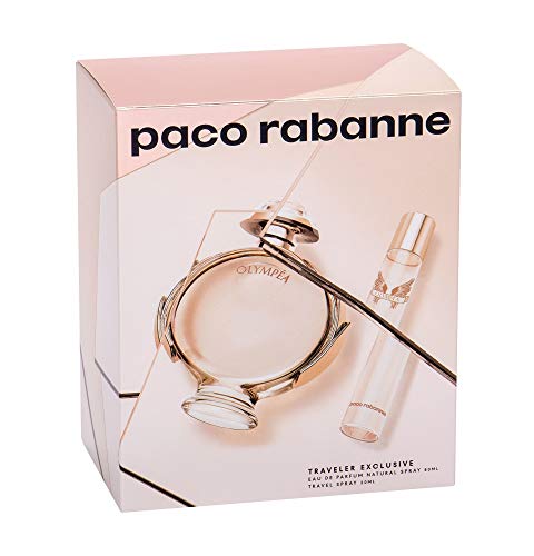 Paco Rabanne Olympea Eau de Parfum 80ml & EDP Travel Spray 20ml Gift Set For Her - Fragrance at MyPerfumeShop by Paco Rabanne