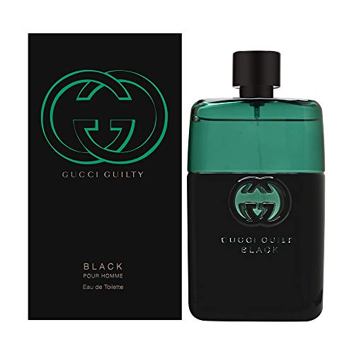 Gucci Guilty Black Pour Homme Eau de Toilette 90ml Spray - Perfume & Cologne at MyPerfumeShop by Gucci