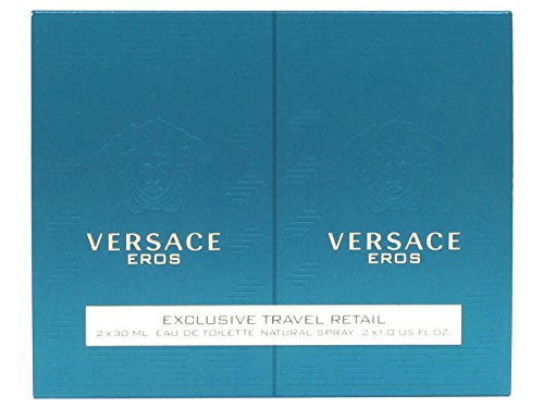 Versace Eros Gift Set 2 x 30ml EDT Spray - Fragrance at MyPerfumeShop by Versace