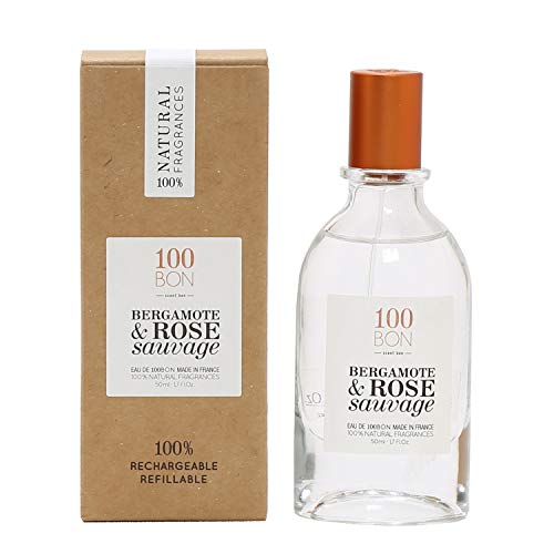 100 Bon Bergamote & Rose Sauvage Refillable Eau de Parfum 50ml Spray - Perfume & Cologne at MyPerfumeShop by 100 Bon