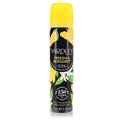 Yardley London Freesia & Bergamot 75ml Body Spray - Fragrance at MyPerfumeShop by Yardley London