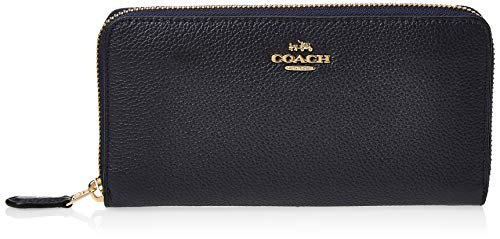 Coach Accordion Navy Zip Wallet - Cosmetics at MyPerfumeShop by Coach