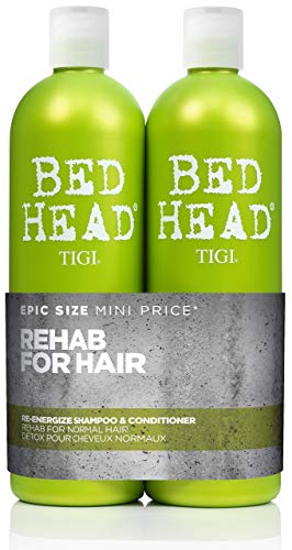 Bed Head by TIGI Re-Energise Daily Shampoo and Conditioner for Normal Hair 2x750 ml - Shampoo & Conditioner Sets at MyPerfumeShop by Bed Head by TIGI