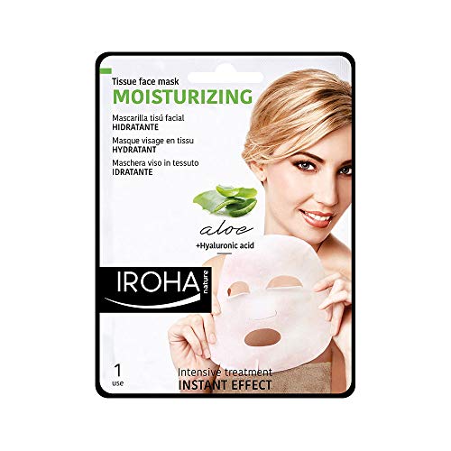 Iroha Nature Moisturizing Aloe Vera Tissue Face Mask 1 x Tissue Face Mask - Skincare at MyPerfumeShop by Iroha