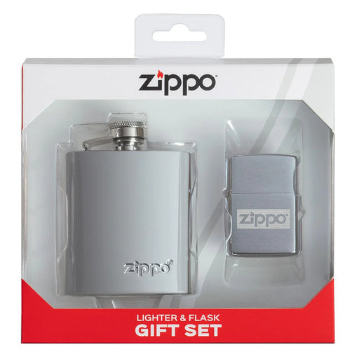 Zippo 2 Piece Gift Set: Eau de Toilette 50ml - Windproof Lighter - Gift Set at MyPerfumeShop by Zippo