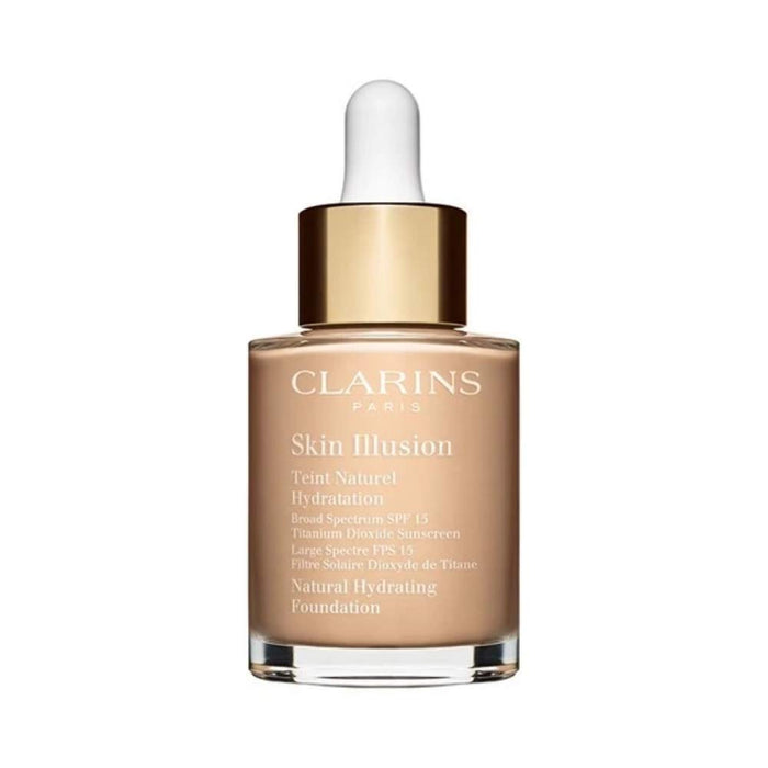 Clarins Skin Illusion Natural Hydrating Foundation SPF15 30ml - 108.5 Cashew - Foundation at MyPerfumeShop by Clarins