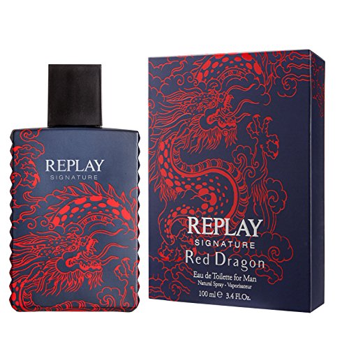 Replay Signature Red Dragon Eau de Toilette 50ml Spray - Eau de Toilette at MyPerfumeShop by Replay