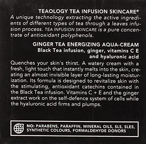 Teaology Ginger Tea Energizing Aqua-Cream 50ml - Skincare at MyPerfumeShop by Teaology