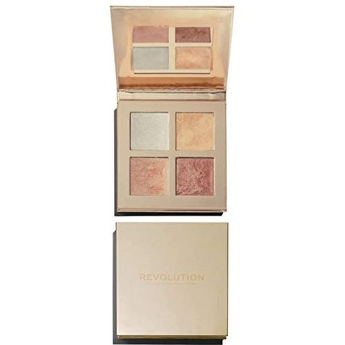 Revolution Incandescent Face Quad Highlight Palette - Highlighter at MyPerfumeShop by Revolution