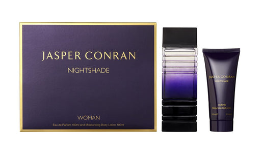 Jasper Conran Nightshade Woman Gift Set 100ml EDP + 100ml Body Lotion - Sets at MyPerfumeShop by Jasper Conran