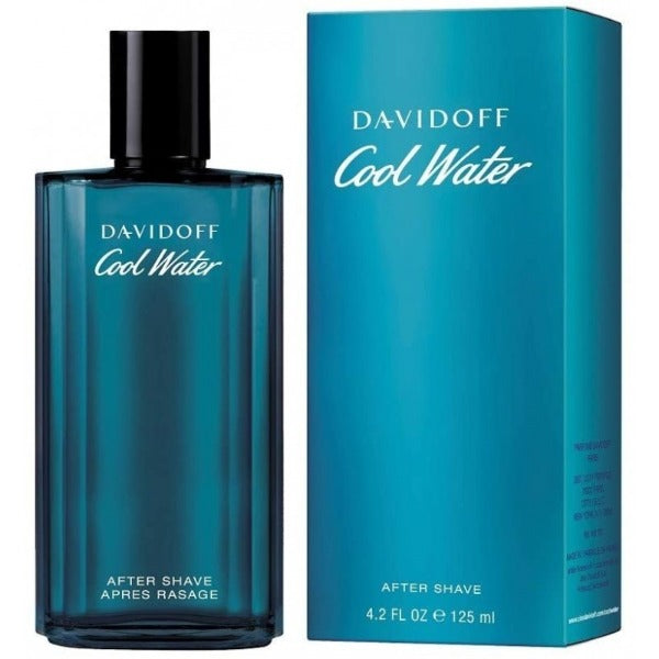 Davidoff Cool Water Man Aftershave Splash 125ml - Aftershave at MyPerfumeShop by Davidoff