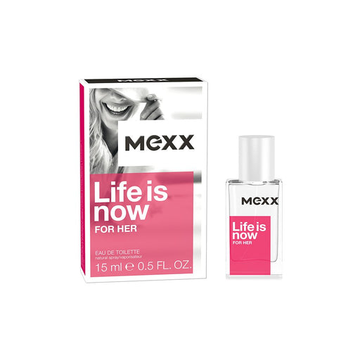 Mexx Life Is Now for Her Eau de Toilette 15ml Spray - Eau de Toilette at MyPerfumeShop by Mexx