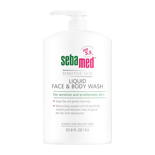 Seba Med Liquid Face & Body Wash x 1l - Shower at MyPerfumeShop by Sebamed