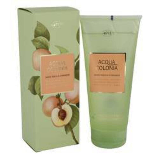 4711 Acqua Colonia White Peach  Coriander Shower Gel 200ml - Shower Gel at MyPerfumeShop by 4711