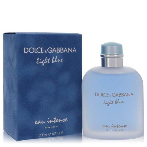 Dolce  Gabbana Light Blue Eau Intense Pour Homme Eau de Parfum 200ml - Eau De Parfum at MyPerfumeShop by Dolce & Gabbana