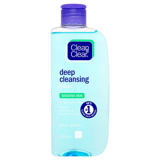 Clean & Clear Deep Cleansing Lotion - 200ml - Regime Skin Care at MyPerfumeShop by Clean & Clear