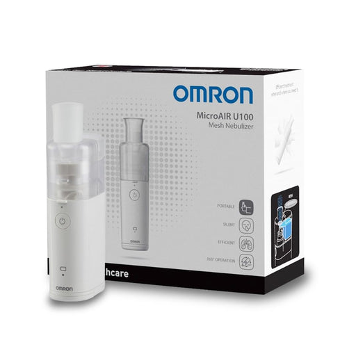 Omron MicroAIR U100 Nebuliser (NE-U100-E) - Electric Inhalators at MyPerfumeShop by Omron