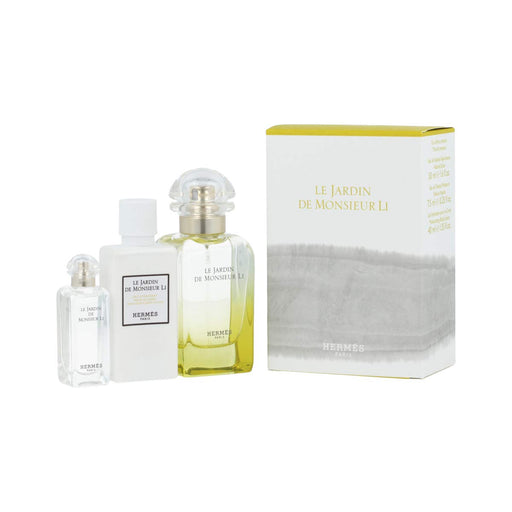 Hermes Le Jardin de Monsieur Li Gift Set 50ml EDT + 7.5ml EDT Mini + 40ml Body Lotion - Fragrance at MyPerfumeShop by Hermes