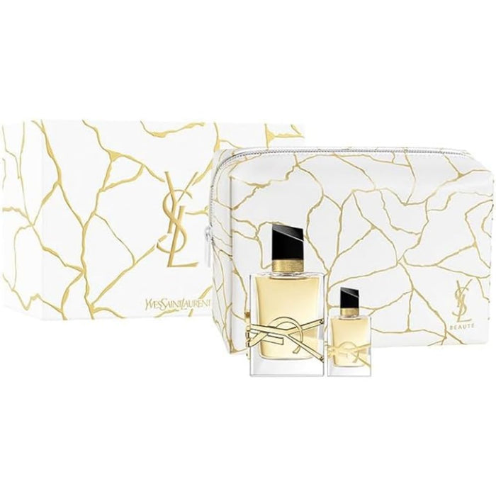 Yves Saint Laurent Libre Gift 50ml EDP + 7.5ml EDP + Toiletry Bag - Fragrance at MyPerfumeShop by Yves Saint Laurent