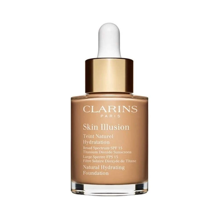 Clarins Skin Illusion Natural Hydrating Foundation SPF15 30ml - 108.5 Cashew - Foundation at MyPerfumeShop by Clarins