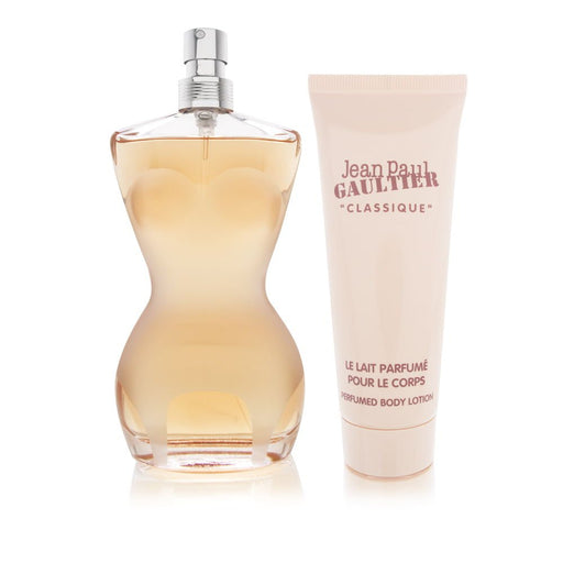 Jean Paul Gaultier Classique Gift Set 100ml EDT + 75ml Body Lotion - Fragrance at MyPerfumeShop by JEAN PAUL GAULTIER