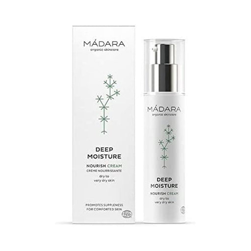 Mádara Deep Moisture Nourishing Cream 50ml - Dry/Very Dry Skin - Creams at MyPerfumeShop by Mádara