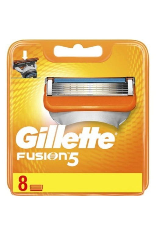 Gillette Fusion5 Razor Blades For Men, 8 Refills - Cartridges at MyPerfumeShop by Gillette