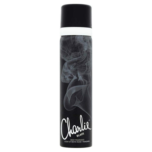 Charlie Bodyspray Black - 75ml - Deodorant at MyPerfumeShop by Revlon