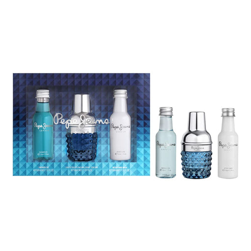 Pepe Jeans For Him Gift Set 30ml EDT + 50ml Shower Gel + 50ml Aftershave Balm - Sets at MyPerfumeShop by Pepe Jeans