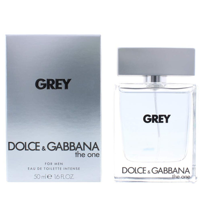 Dolce & Gabbana Grey The One For Men Eau de Toilette Intense 50ml - Perfume & Cologne at MyPerfumeShop by Dolce & Gabbana