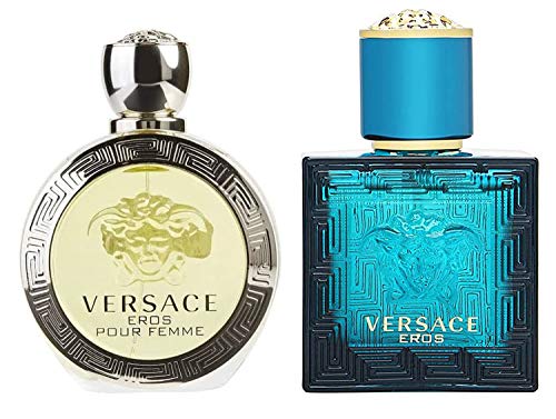 Versace Eros Gift Set 30ml EDT Pour Homme + 30ml EDT Pour Femme - Fragrance at MyPerfumeShop by Versace