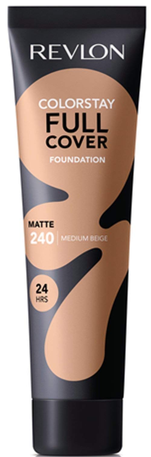 Revlon Colorstay Full Cover Matte 240 Medium Beige Foundation 30ml - Foundation at MyPerfumeShop by Revlon