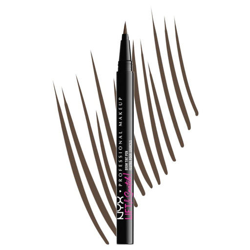 NYX Lift & Snatch! Brow Tint Pen 1ml - Ash Brown - Eyebrow Colours at MyPerfumeShop by NYX