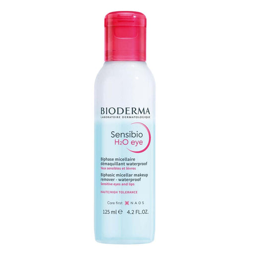 Bioderma Sensibio H2O Eye Biphasic Micellar Makeup Remover 125ml - Waterproof - Beauty at MyPerfumeShop by Bioderma