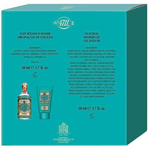 Mäurer & Wirtz 4711 Gift Set 50ml EDC + 50ml Shower Gel - Fragrance at MyPerfumeShop by Mäurer & Wirtz