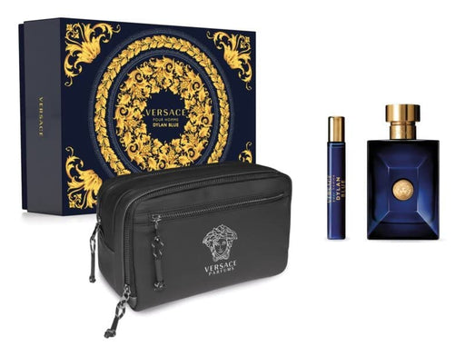 Versace Dylan Blue 100ml EDT Spray +10ml EDT Mini + Trousse - Personal Fragrance at MyPerfumeShop by Versace