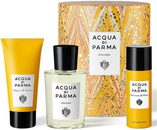 Acqua di Parma Colonia Gift Set 100ml EDC + 75ml Shower Gel + 50ml Deodorant Spray - Fragrance at MyPerfumeShop by Acqua di Parma