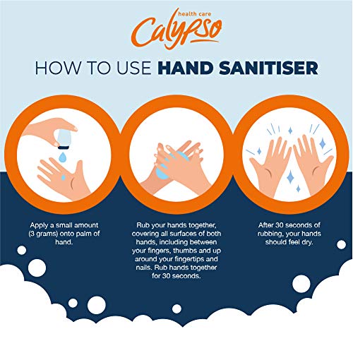 Calypso Anti-Bacterial Hand Hygiene Gel 100ml - Hand Sanitizers & Wipes at MyPerfumeShop by Calypso