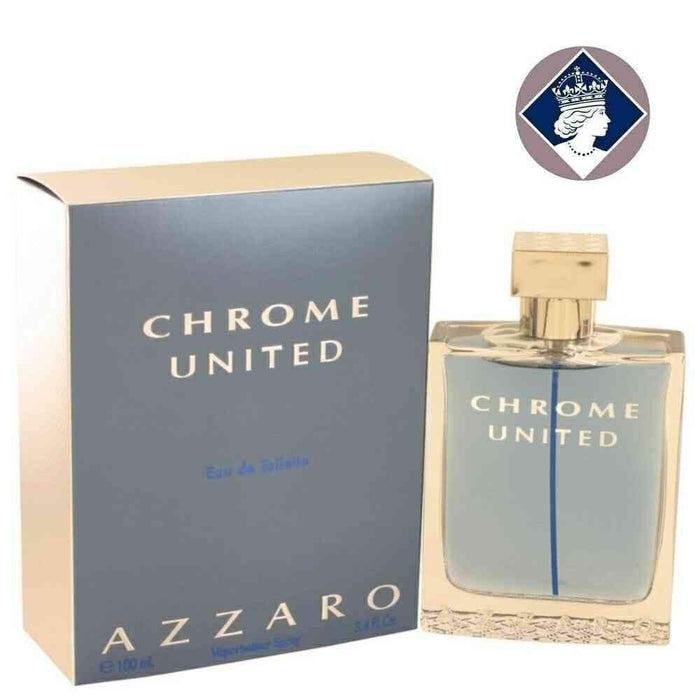 Azzaro Chrome United Eau De Toilette 100ml - Eau De Toilette at MyPerfumeShop by Azzaro